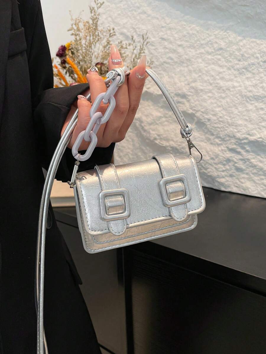 2025 Autumn Winter Lipstick-Shape Candy Crossbody Bag for Women – Trendy Mini Shoulder Bag, Versatile and Stylish Small Handbag, Perfect Statement Accessory for Daily Use, Parties, and Seasonal Outfits