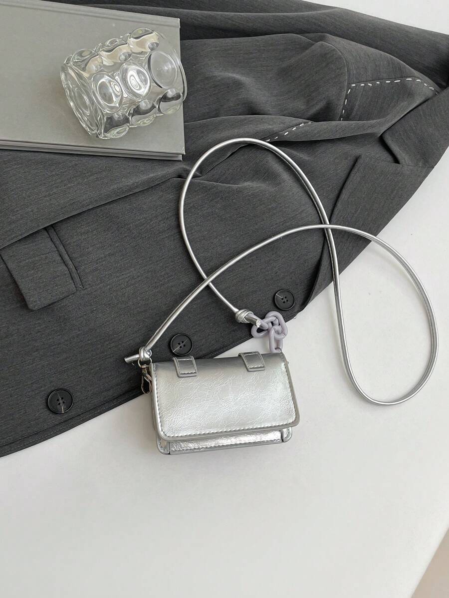 2025 Autumn Winter Lipstick-Shape Candy Crossbody Bag for Women – Trendy Mini Shoulder Bag, Versatile and Stylish Small Handbag, Perfect Statement Accessory for Daily Use, Parties, and Seasonal Outfits