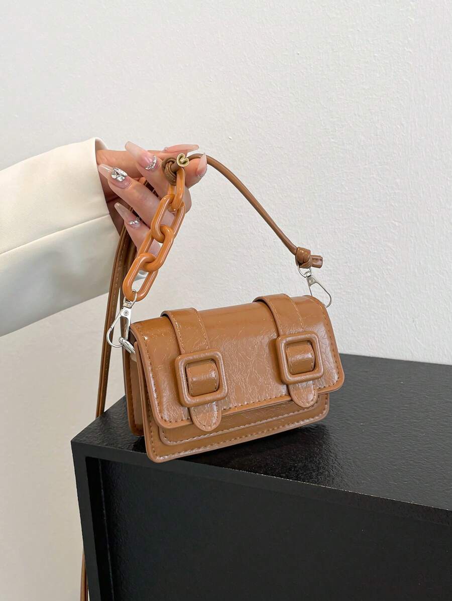 2025 Autumn Winter Lipstick-Shape Candy Crossbody Bag for Women – Trendy Mini Shoulder Bag, Versatile and Stylish Small Handbag, Perfect Statement Accessory for Daily Use, Parties, and Seasonal Outfits