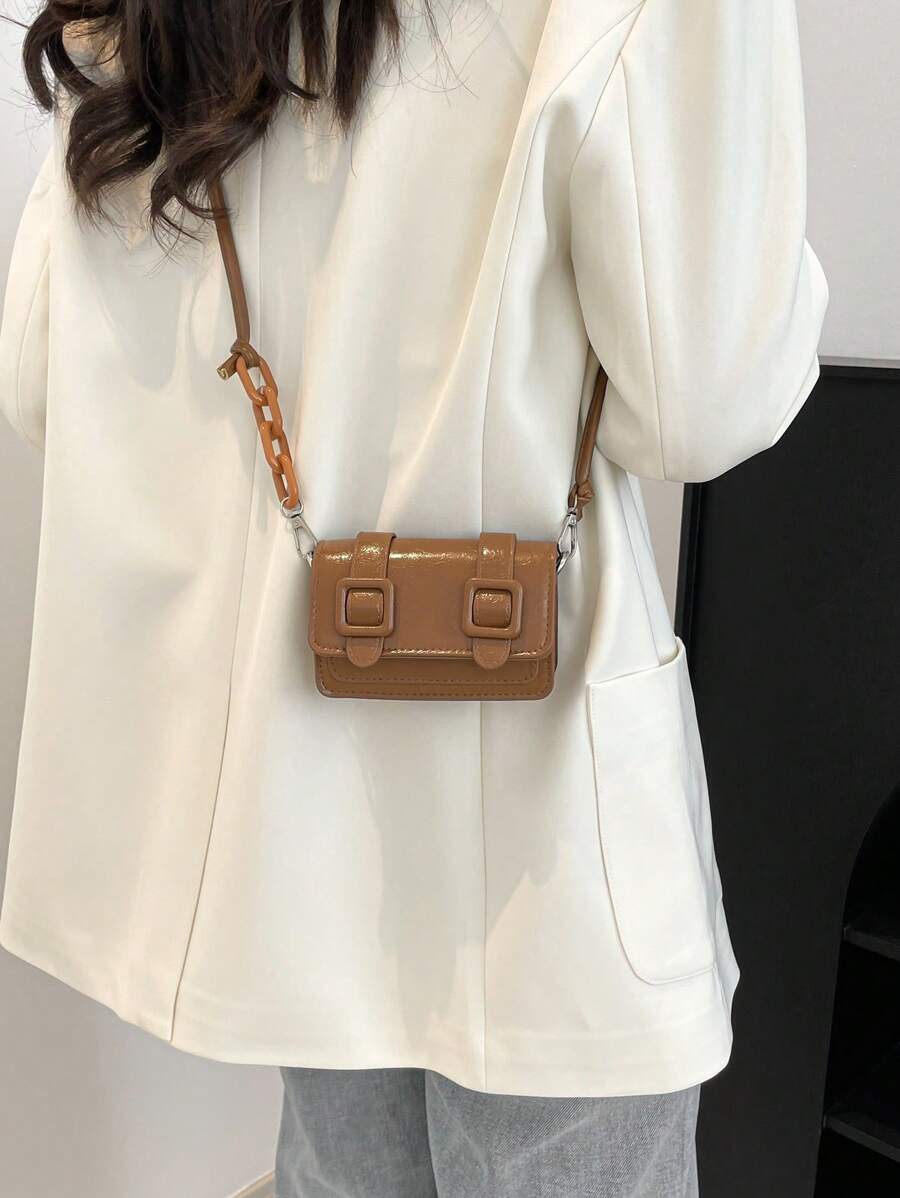 2025 Autumn Winter Lipstick-Shape Candy Crossbody Bag for Women – Trendy Mini Shoulder Bag, Versatile and Stylish Small Handbag, Perfect Statement Accessory for Daily Use, Parties, and Seasonal Outfits