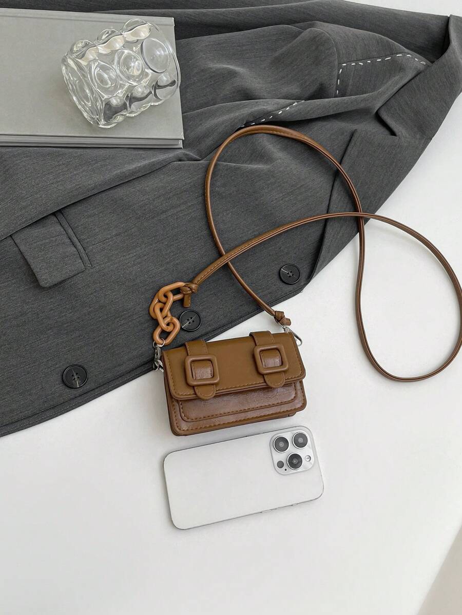 2025 Autumn Winter Lipstick-Shape Candy Crossbody Bag for Women – Trendy Mini Shoulder Bag, Versatile and Stylish Small Handbag, Perfect Statement Accessory for Daily Use, Parties, and Seasonal Outfits