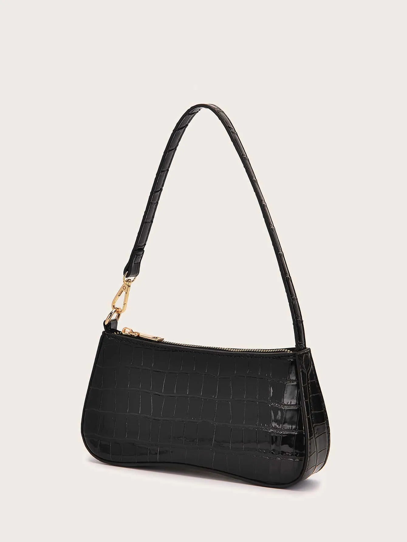 Crocodile Embossed Matching Bag for Women, Elegant Gift Idea, Perfect Accessory for Formal Dresses, Wedding, Prom, Birthday, Valentine’s Day, Stylish Outfit Complement, Chic and Trendy Purse for Special Occasions