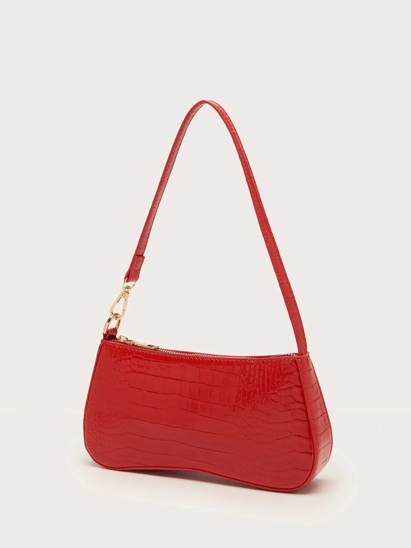 Crocodile Embossed Matching Bag for Women, Elegant Gift Idea, Perfect Accessory for Formal Dresses, Wedding, Prom, Birthday, Valentine’s Day, Stylish Outfit Complement, Chic and Trendy Purse for Special Occasions