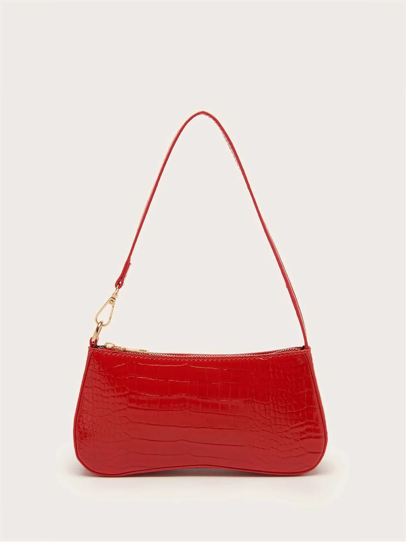Crocodile Embossed Matching Bag for Women, Elegant Gift Idea, Perfect Accessory for Formal Dresses, Wedding, Prom, Birthday, Valentine’s Day, Stylish Outfit Complement, Chic and Trendy Purse for Special Occasions