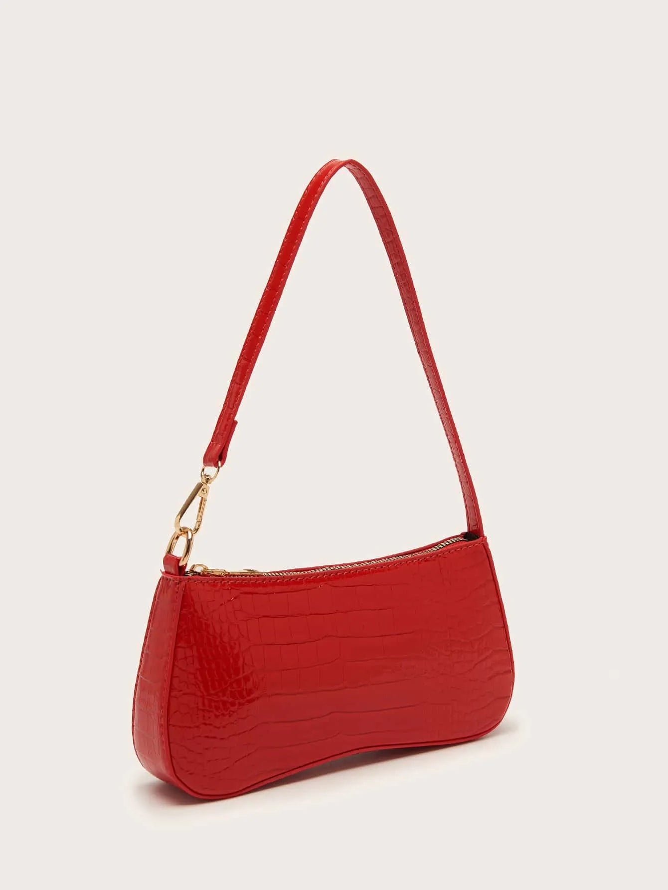 Crocodile Embossed Matching Bag for Women, Elegant Gift Idea, Perfect Accessory for Formal Dresses, Wedding, Prom, Birthday, Valentine’s Day, Stylish Outfit Complement, Chic and Trendy Purse for Special Occasions