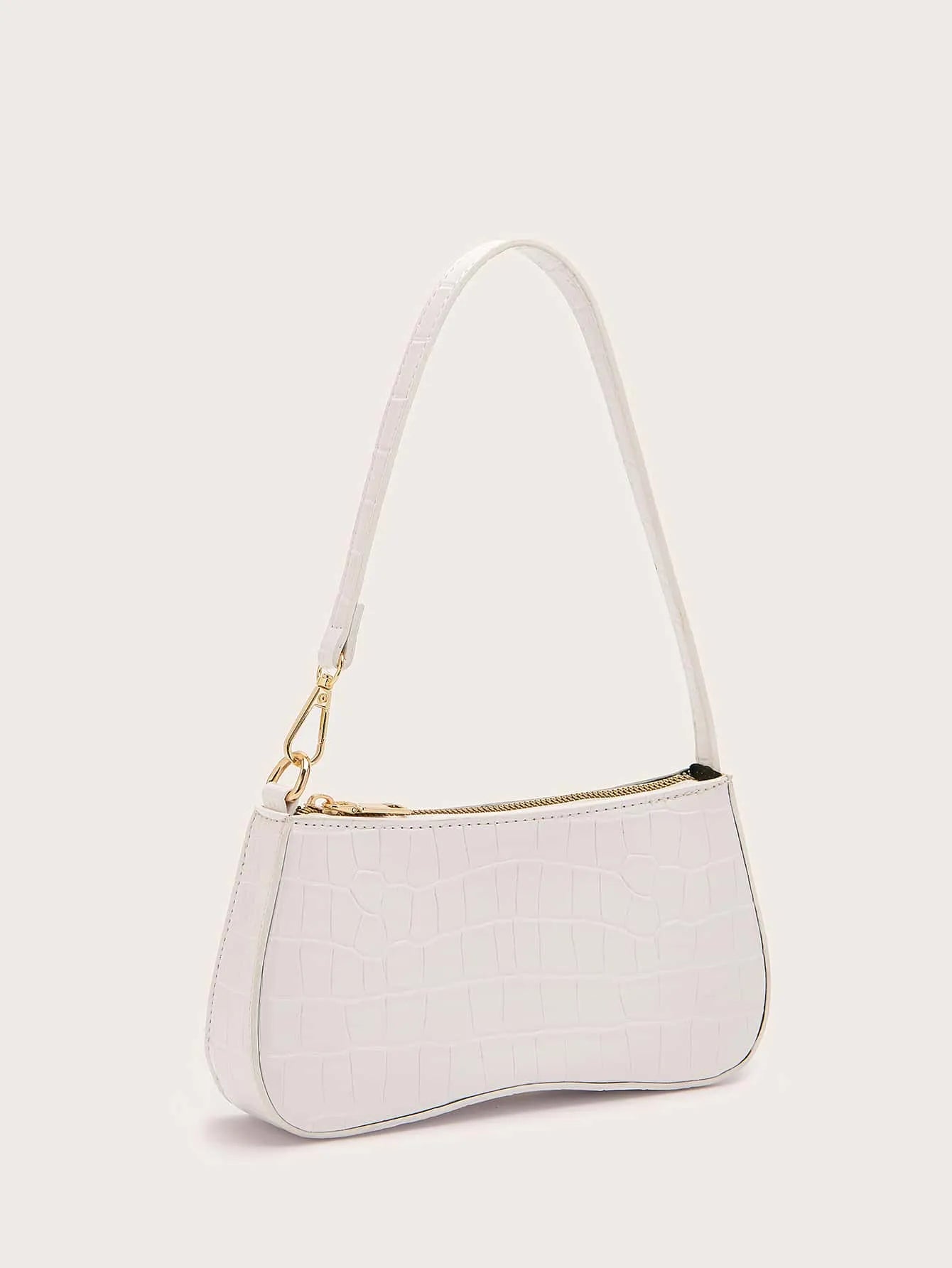 Crocodile Embossed Matching Bag for Women, Elegant Gift Idea, Perfect Accessory for Formal Dresses, Wedding, Prom, Birthday, Valentine’s Day, Stylish Outfit Complement, Chic and Trendy Purse for Special Occasions
