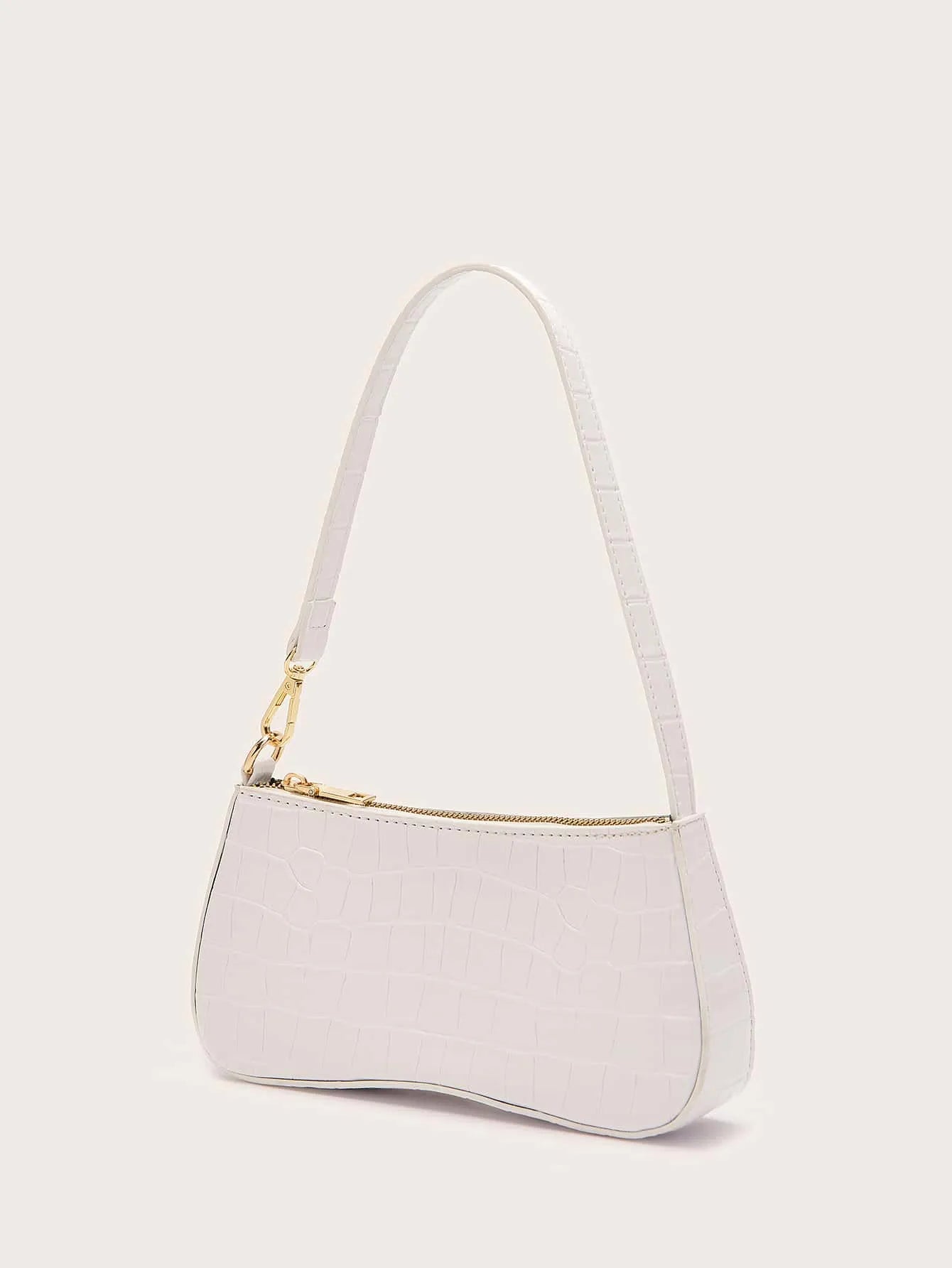 Crocodile Embossed Matching Bag for Women, Elegant Gift Idea, Perfect Accessory for Formal Dresses, Wedding, Prom, Birthday, Valentine’s Day, Stylish Outfit Complement, Chic and Trendy Purse for Special Occasions