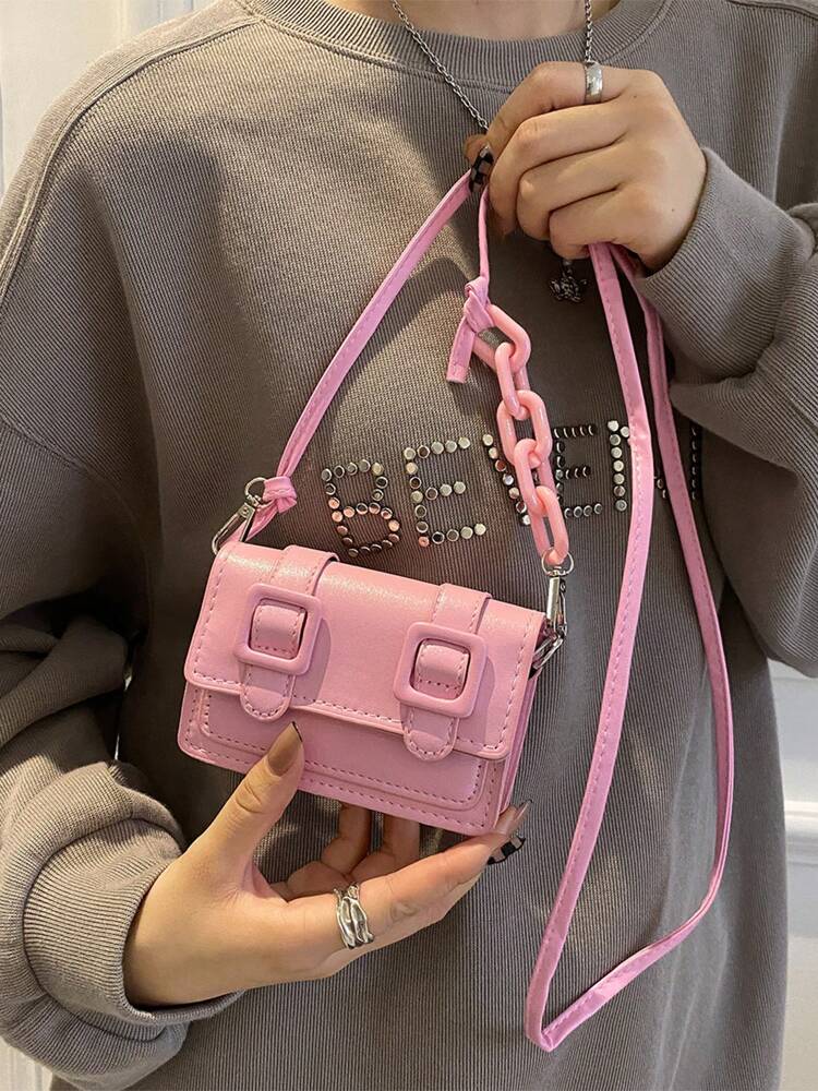 2,25 Autumn/Winter Fashionable Miniature Lipstick-Shape Candy Crossbody Bag For Women, Versatile Small Shoulder Bag