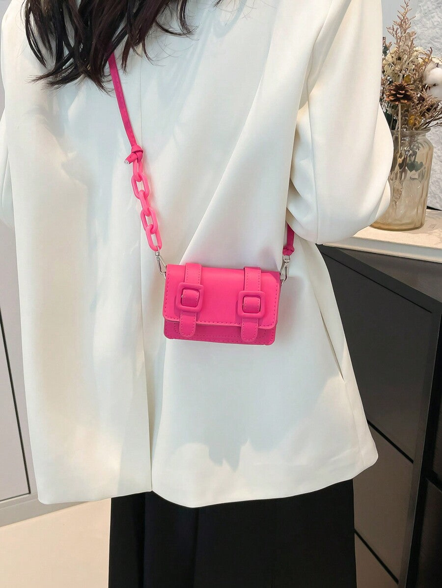 2,25 Autumn/Winter Fashionable Miniature Lipstick-Shape Candy Crossbody Bag For Women, Versatile Small Shoulder Bag
