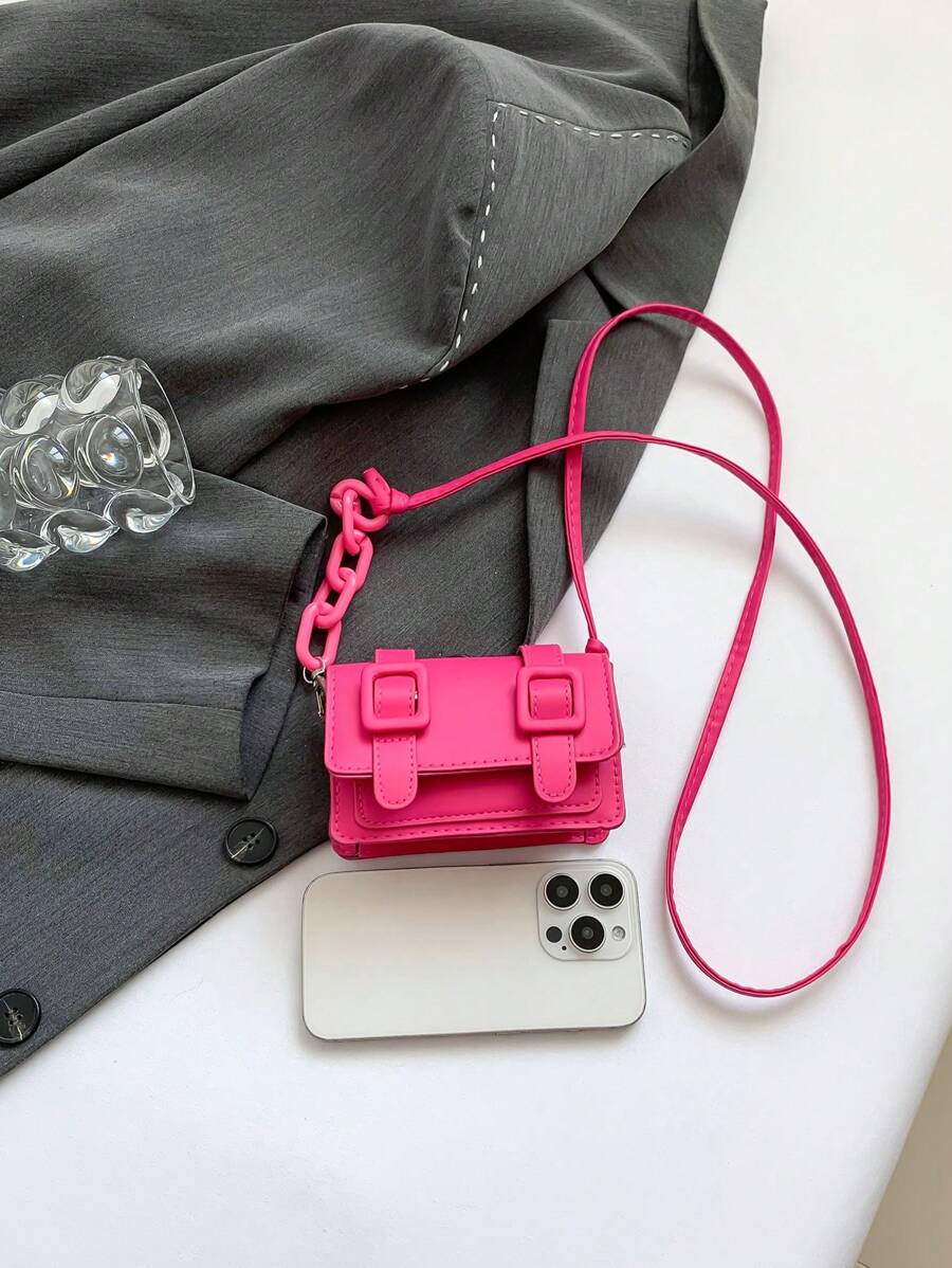 2,25 Autumn/Winter Fashionable Miniature Lipstick-Shape Candy Crossbody Bag For Women, Versatile Small Shoulder Bag