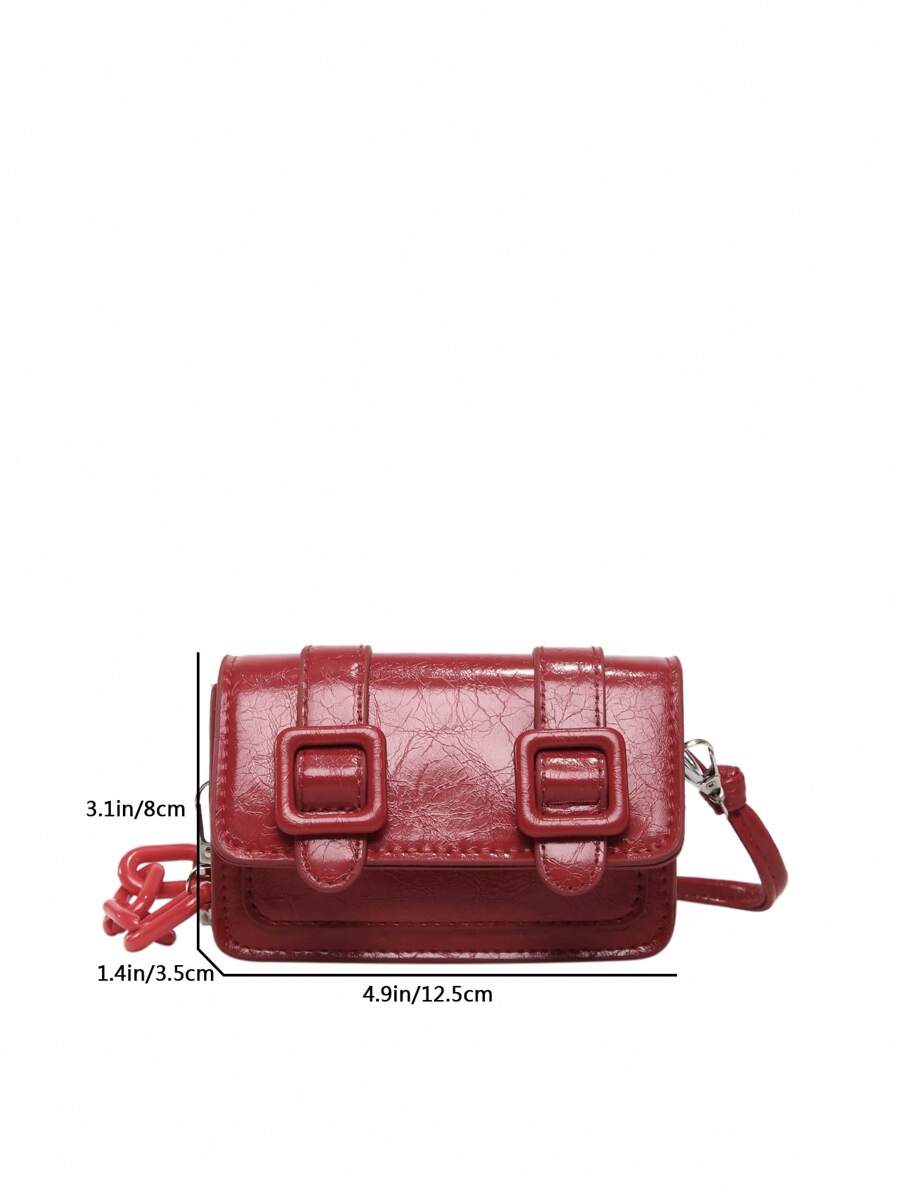 2,25 Autumn/Winter Fashionable Miniature Lipstick-Shape Candy Crossbody Bag For Women, Versatile Small Shoulder Bag