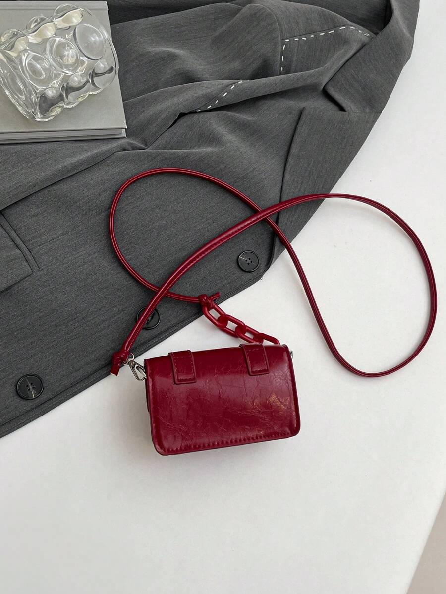 2,25 Autumn/Winter Fashionable Miniature Lipstick-Shape Candy Crossbody Bag For Women, Versatile Small Shoulder Bag
