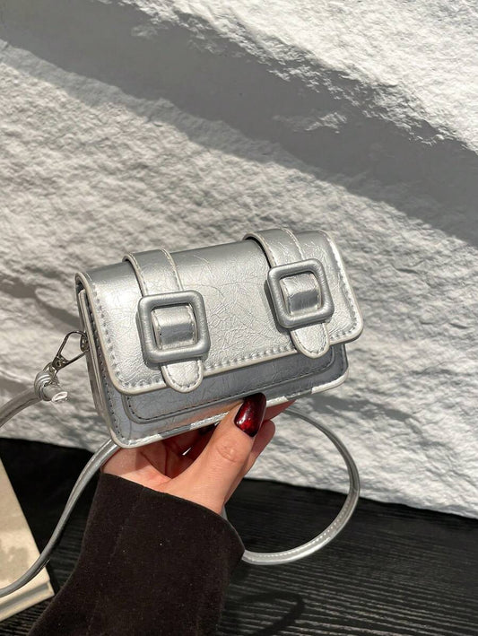 2025 Autumn Winter Lipstick-Shape Candy Crossbody Bag for Women – Trendy Mini Shoulder Bag, Versatile and Stylish Small Handbag, Perfect Statement Accessory for Daily Use, Parties, and Seasonal Outfits