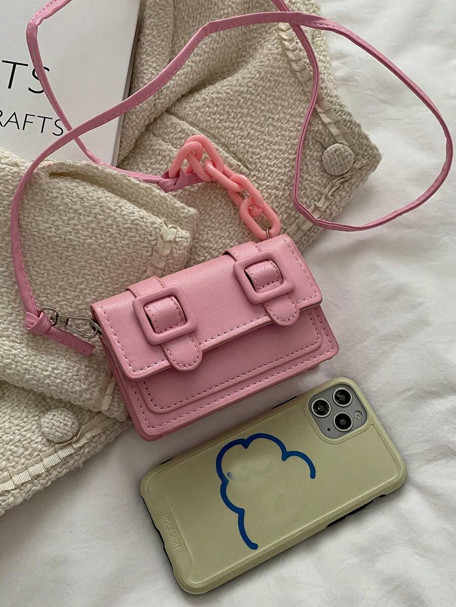 2,25 Autumn/Winter Fashionable Miniature Lipstick-Shape Candy Crossbody Bag For Women, Versatile Small Shoulder Bag