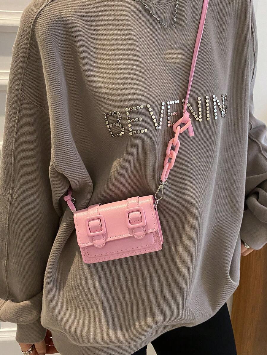 2,25 Autumn/Winter Fashionable Miniature Lipstick-Shape Candy Crossbody Bag For Women, Versatile Small Shoulder Bag